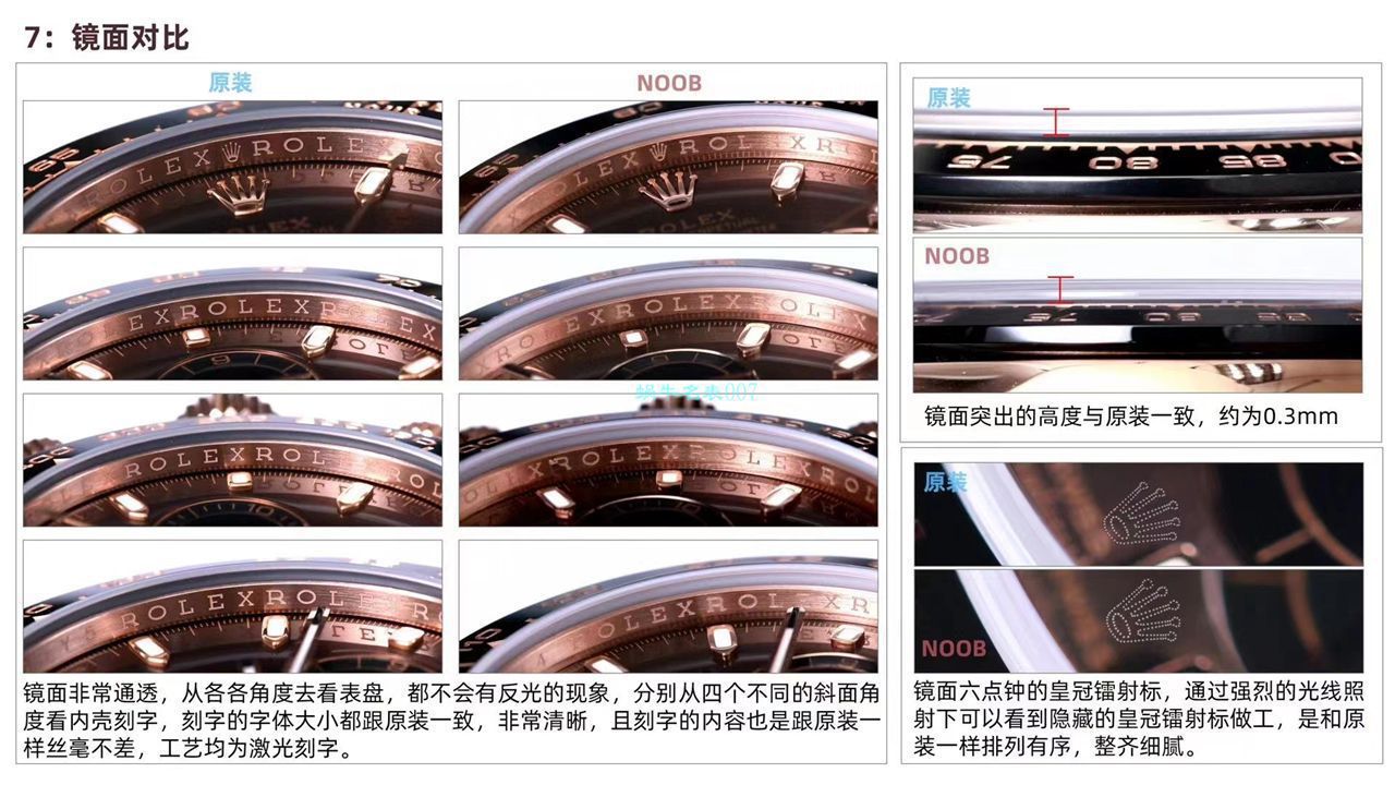 【 Video analysis NOOB Factory  Rolex 复刻高仿手表】N Factory 全新2019年最新款～ Ditongna 咖啡猫超级4130自动机械 Movement  / R373