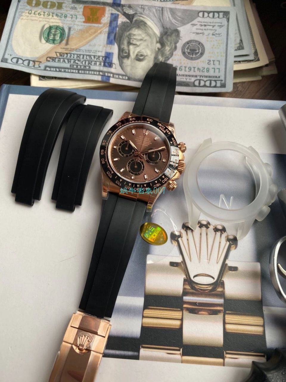 【 Video analysis NOOB Factory  Rolex 复刻高仿手表】N Factory 全新2019年最新款～ Ditongna 咖啡猫超级4130自动机械 Movement  / R373