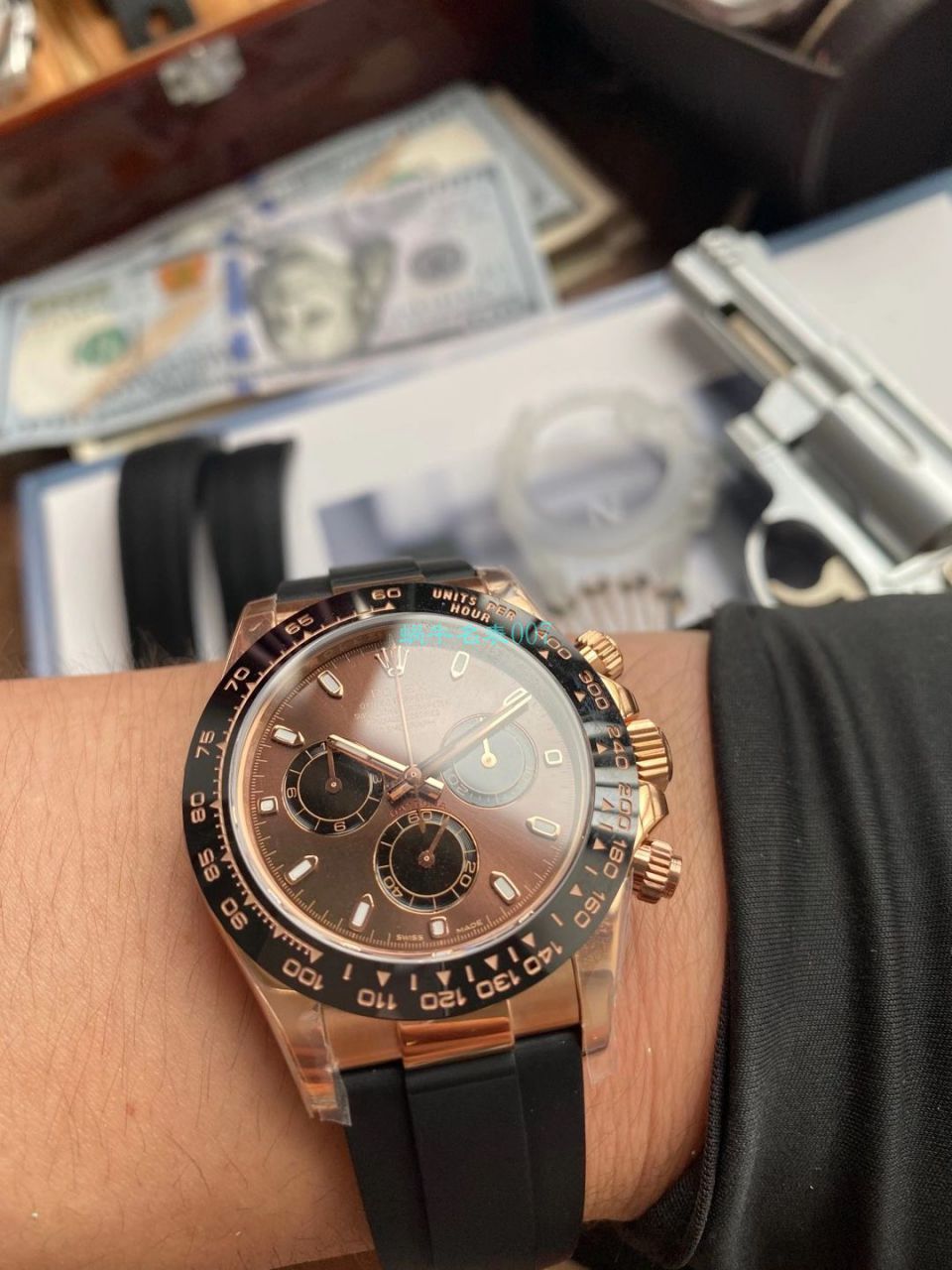 【 Video analysis NOOB Factory  Rolex 复刻高仿手表】N Factory 全新2019年最新款～ Ditongna 咖啡猫超级4130自动机械 Movement  / R373