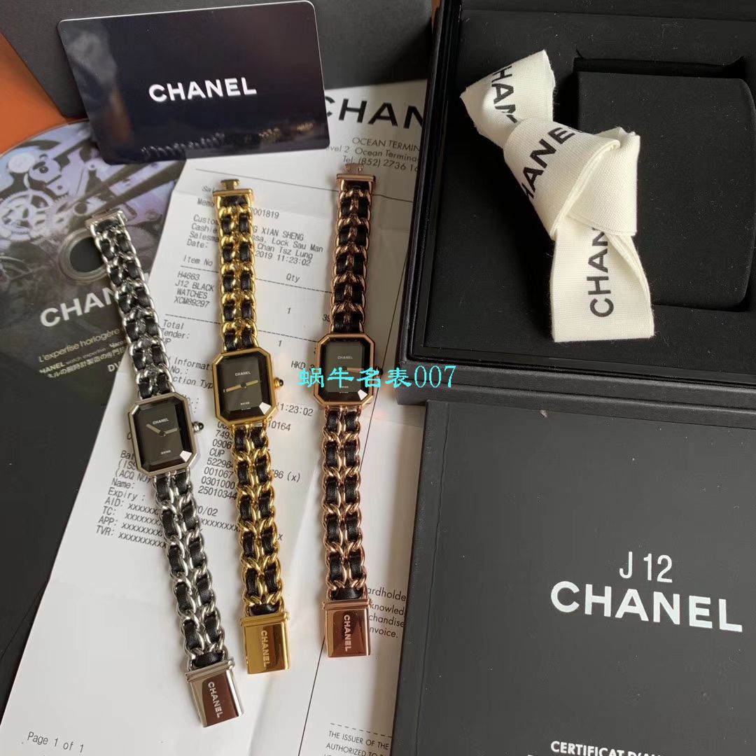BV Factory 香奈儿Premiere系列一比一复刻高仿H6125，H0451女士 wrist watch  / X062