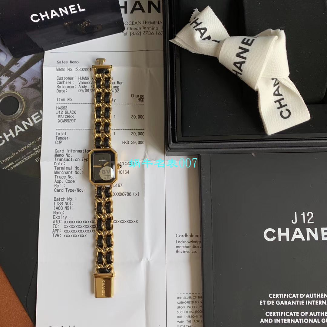 BV Factory 香奈儿Premiere系列一比一复刻高仿H6125，H0451女士 wrist watch  / X062