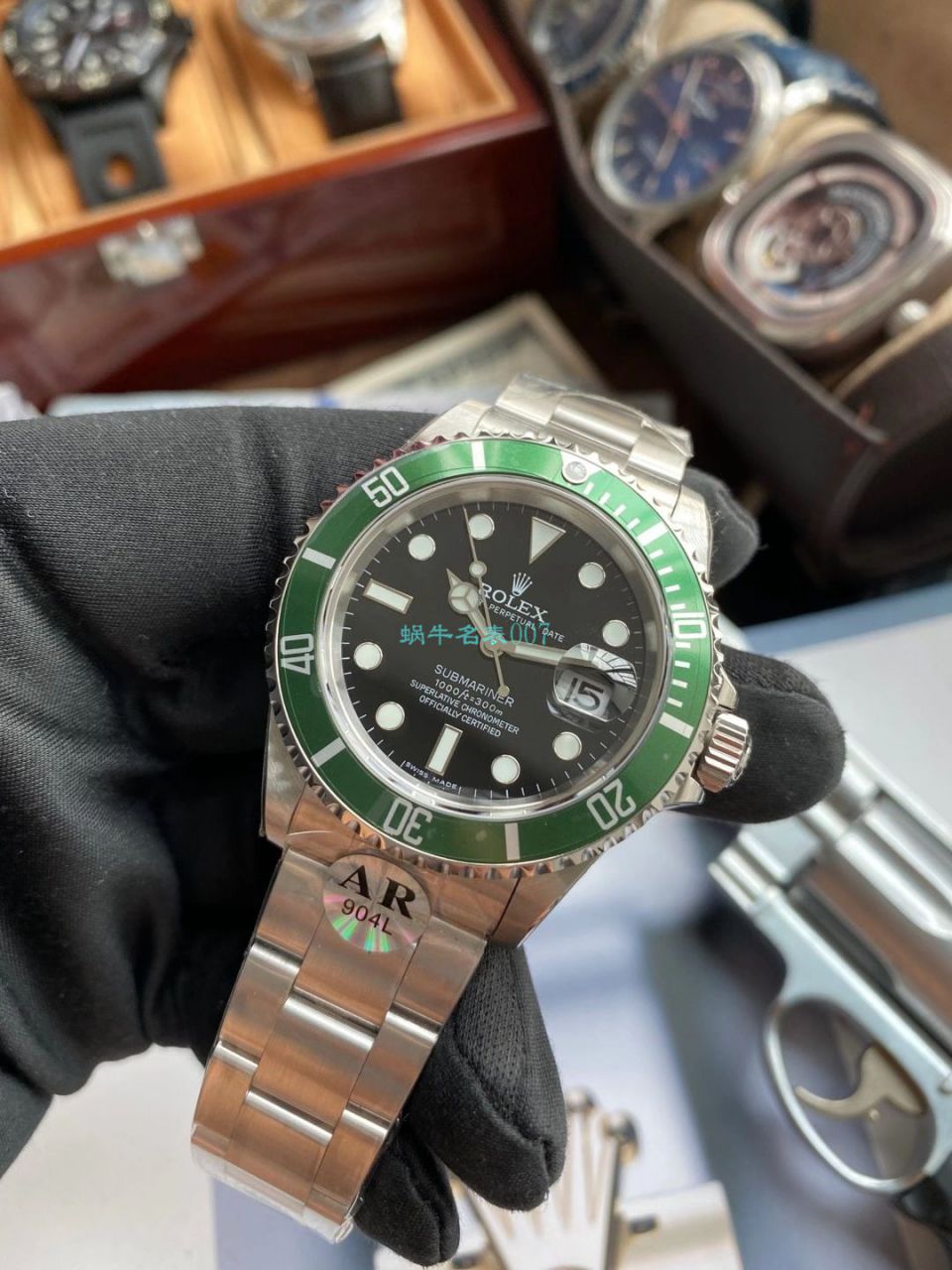 AR Factory  Rolex ROLEX复古 Submariner  Submariner 16610LV-93250复刻高仿手表 / R665