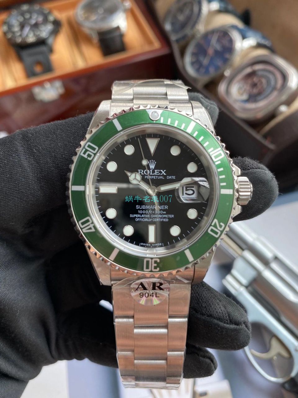 AR Factory  Rolex ROLEX复古 Submariner SUB 16610超A高仿手表 / R666