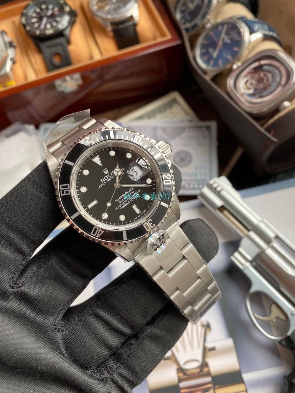 AR Factory  Rolex ROLEX复古 Submariner SUB 16610超A高仿手表 / R666
