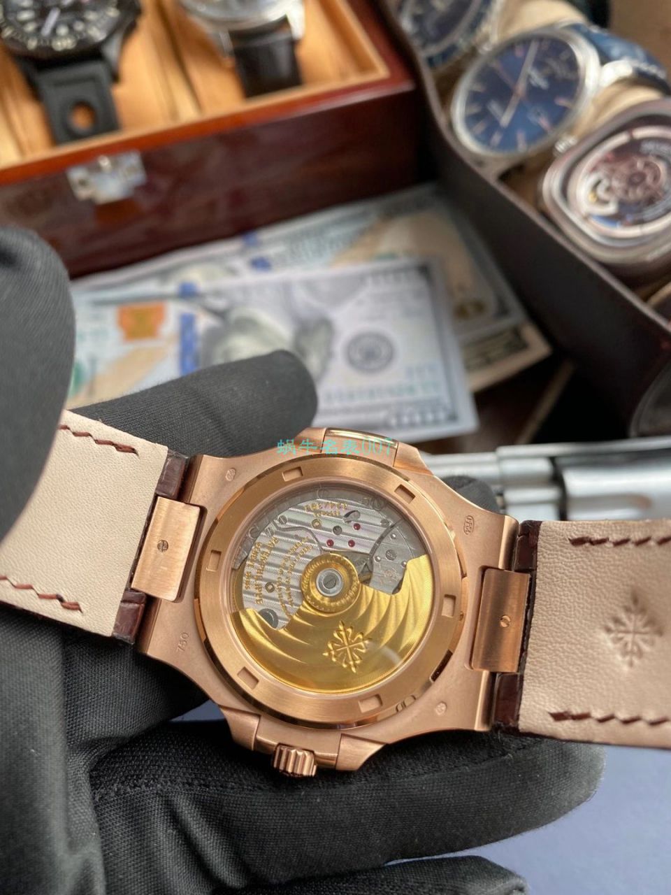 PPF Factory V4 Nautilus  top 复刻高仿PP PATEK PHILIPPE 5711R 玫瑰金 wrist watch  / BD300