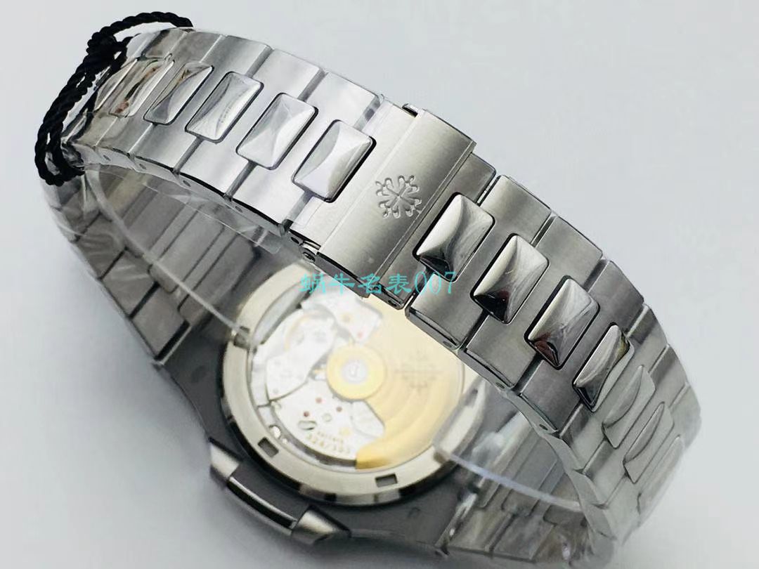 【PPF FactoryV4升级版强势来袭】 PATEK PHILIPPE 复刻高仿 Nautilus 5711/1A-010璀璨方钻复刻手表 / BD337
