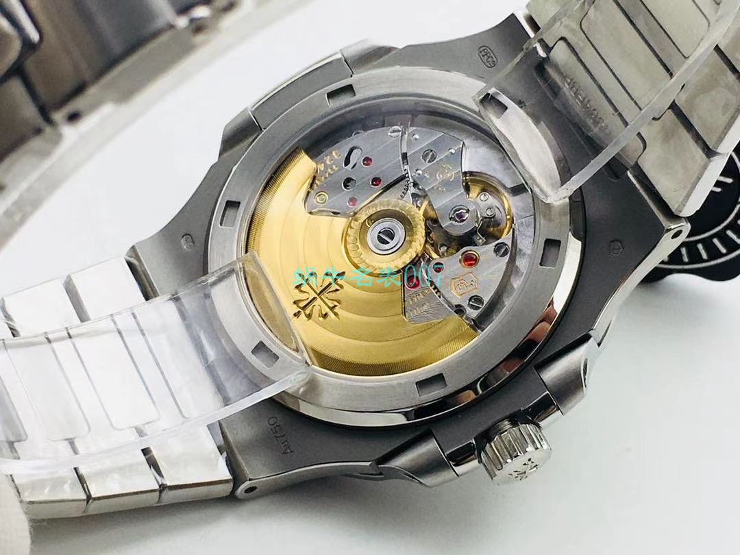 【PPF FactoryV4升级版强势来袭】 PATEK PHILIPPE 复刻高仿 Nautilus 5711/1A-010璀璨方钻复刻手表 / BD337