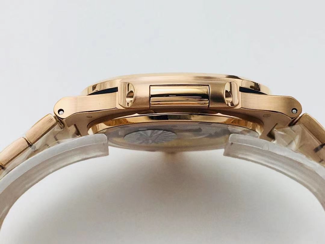 【PPF FactoryV4升级版强势来袭】 PATEK PHILIPPE 复刻高仿 Nautilus 5711/1A-010璀璨方钻复刻手表 / BD337