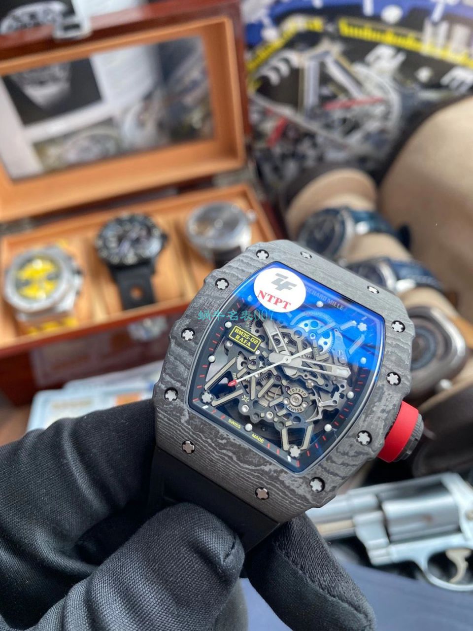 【 Video analysis 】ZF Factory 1比1复刻高仿 RICHARD MILLE Richard Mille V3版本RM 35-02手表 / ZFRM035-02V3