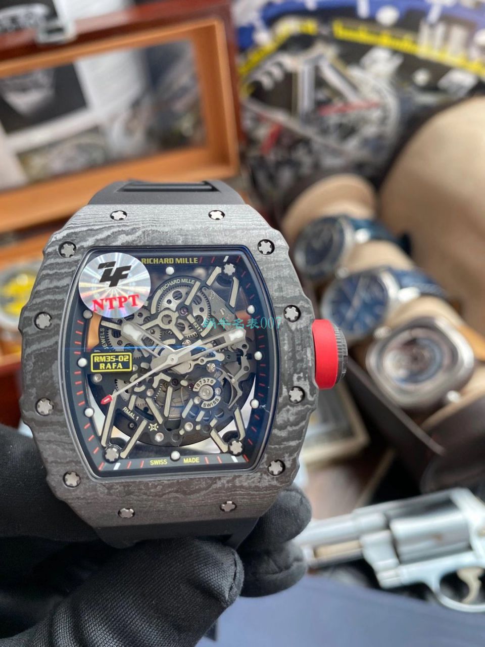 【 Video analysis 】ZF Factory 1比1复刻高仿 RICHARD MILLE Richard Mille V3版本RM 35-02手表 / ZFRM035-02V3