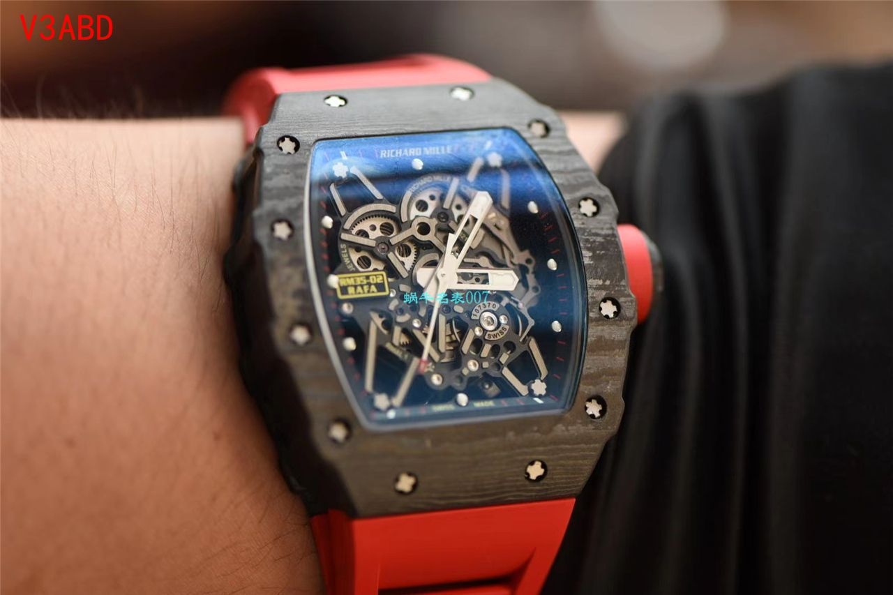 【 Video analysis 】ZF Factory 1比1复刻高仿 RICHARD MILLE Richard Mille V3版本RM 35-02手表 / ZFRM035-02V3