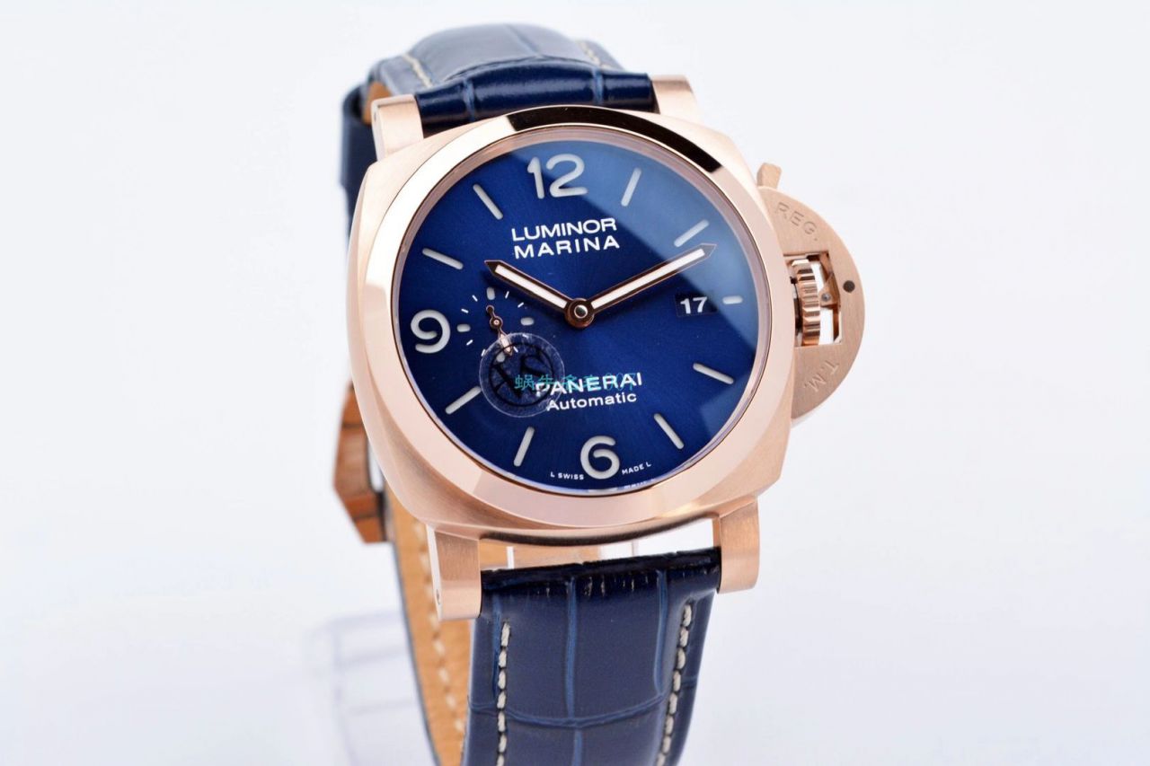 VS Factory Panerai 1比1高仿手表LUMINOR庐米诺红金PAM01112 wrist watch  / VSPAM01112