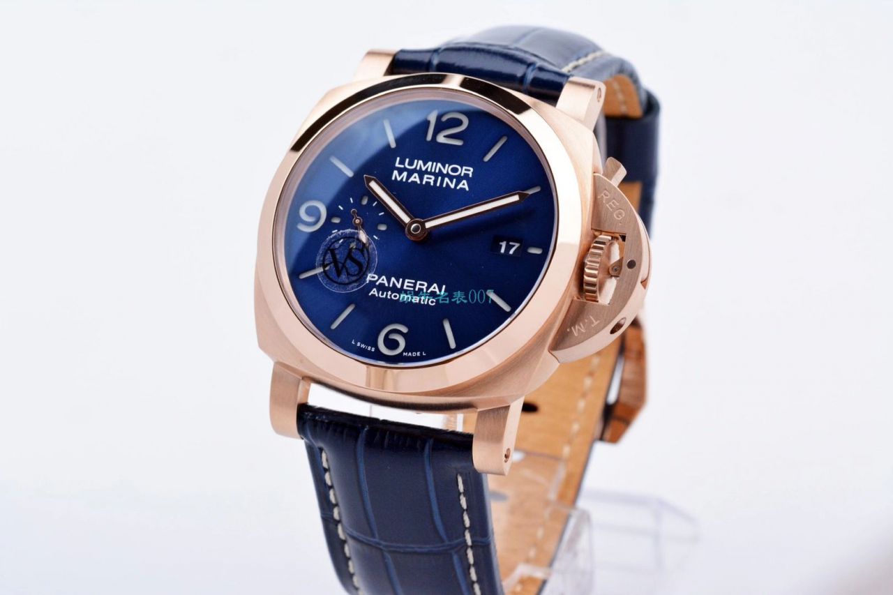 VS Factory Panerai 1比1高仿手表LUMINOR庐米诺红金PAM01112 wrist watch  / VSPAM01112