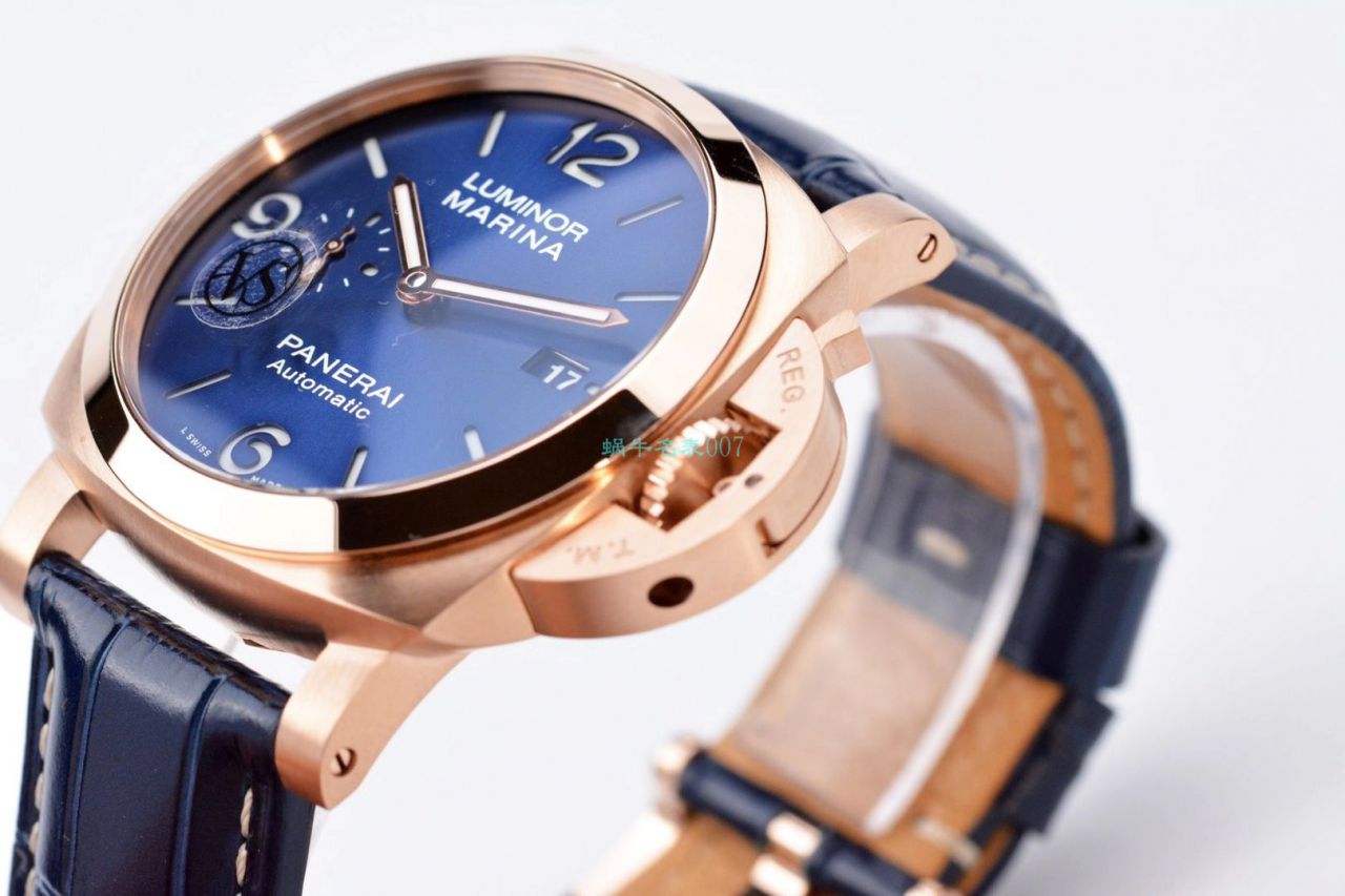 VS Factory Panerai 1比1高仿手表LUMINOR庐米诺红金PAM01112 wrist watch  / VSPAM01112