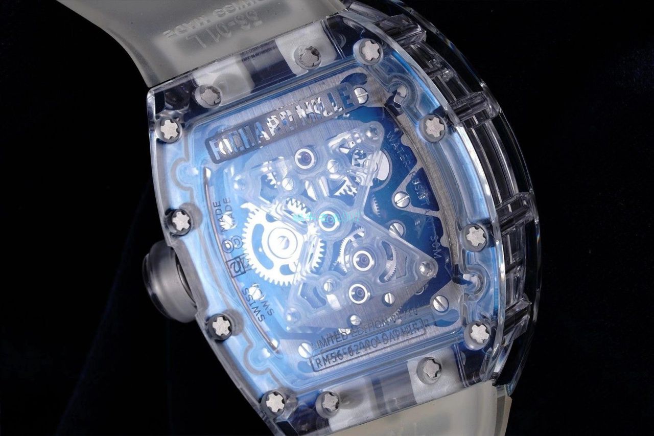 EUR  Factory 超级雪琉璃 RICHARD MILLE RM056，RM 56-02 Tourbillon  top 复刻高仿手表 / RM 56-02