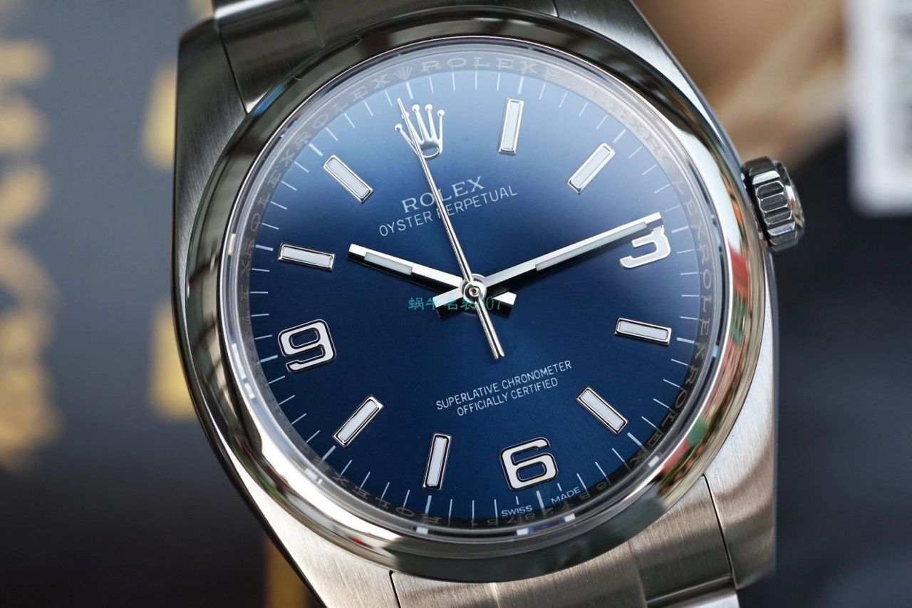 KRF Factory  Rolex  oyster perpetual 动系列116000黑盘1比1高仿手表 / R668