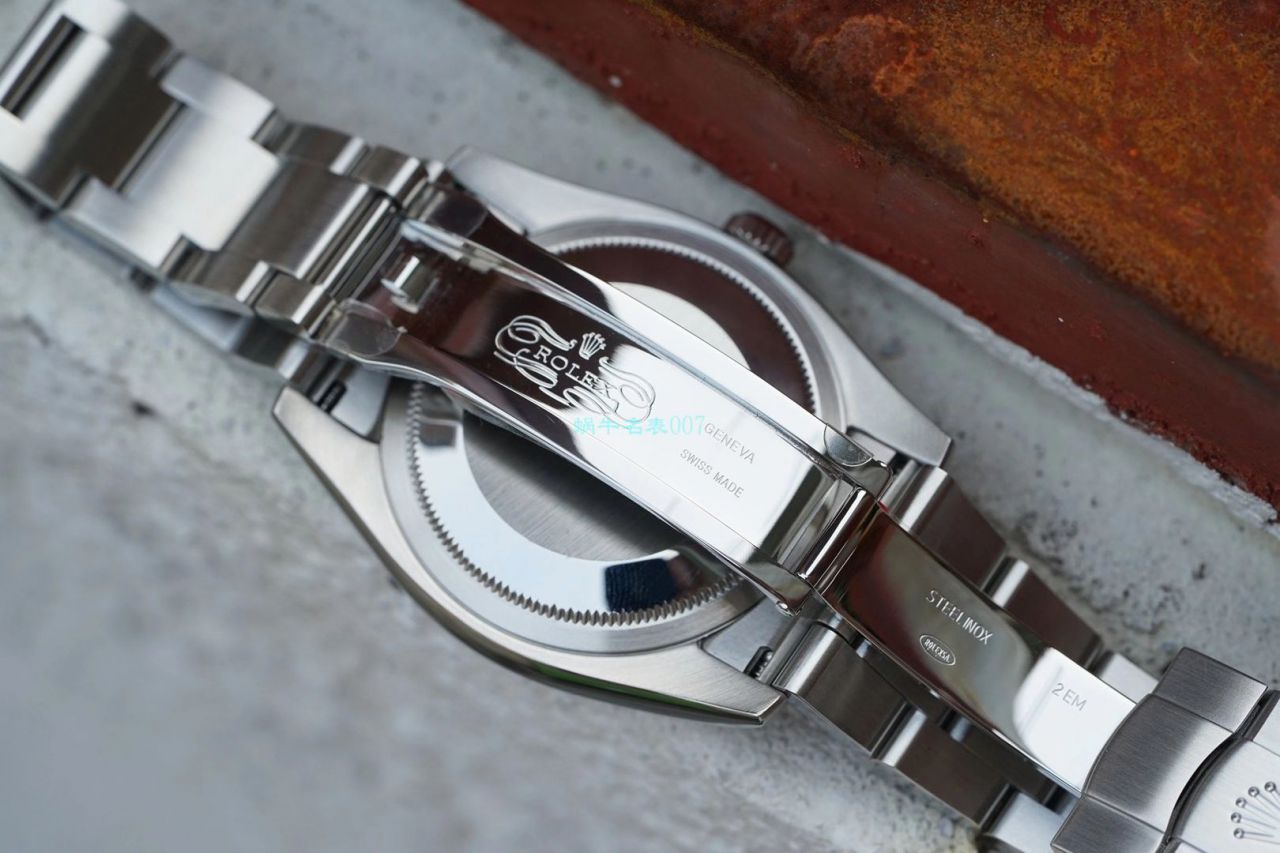 KRF Factory  Rolex  oyster perpetual 动系列116000黑盘1比1高仿手表 / R668
