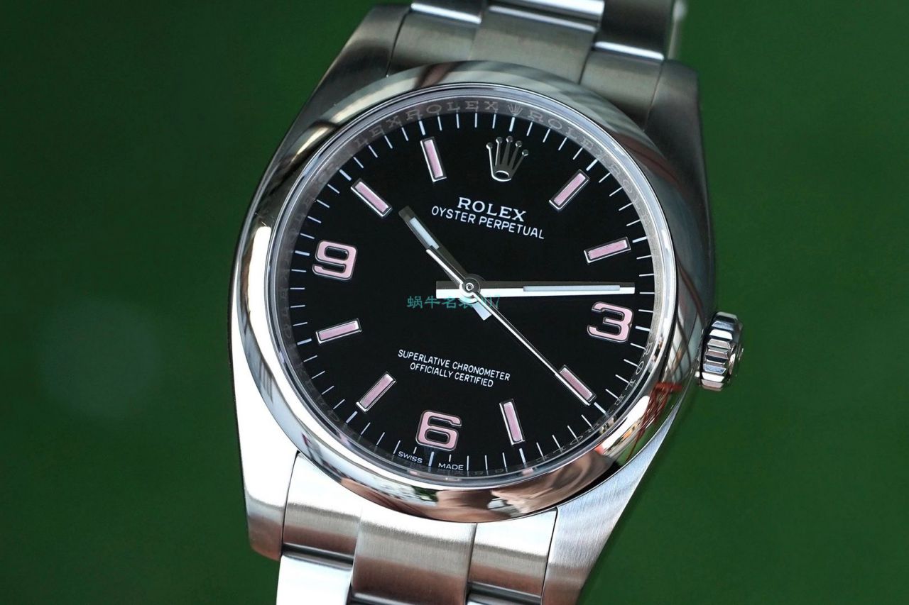 KRF Factory  Rolex  oyster perpetual 动系列116000黑盘1比1高仿手表 / R668