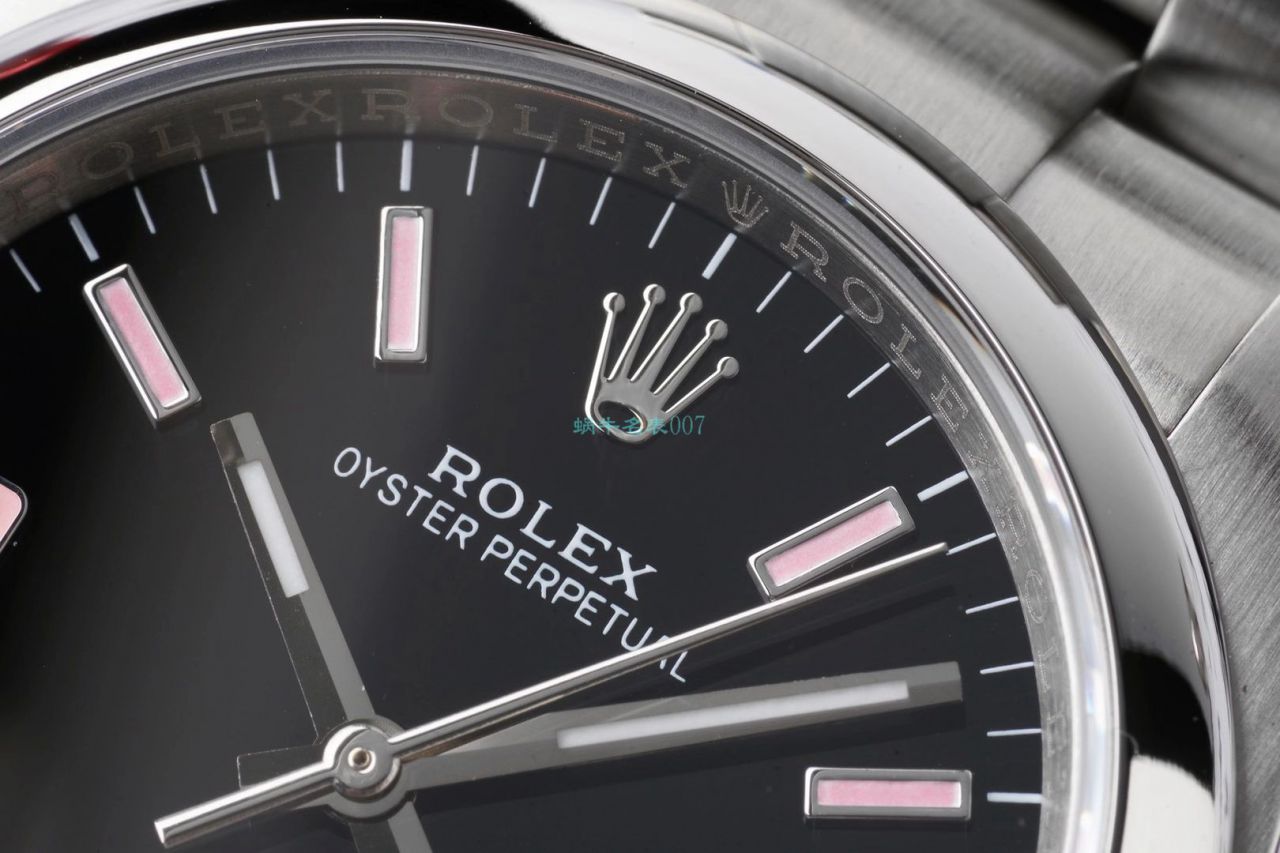 KRF Factory  Rolex  oyster perpetual 动系列116000黑盘1比1高仿手表 / R668