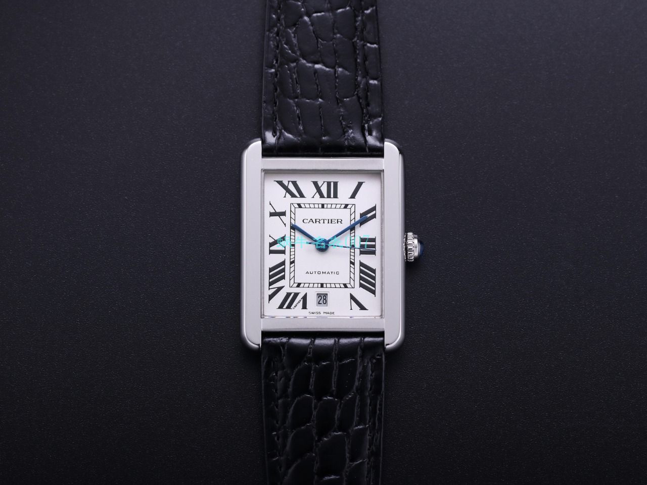 V9 Factory  Cartier  坦克系列 top 高精仿手表W5200028（超大号） wrist watch  / K315