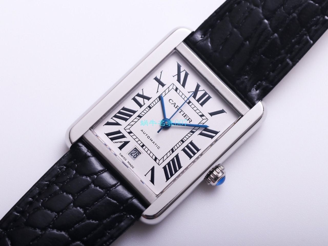 V9 Factory  Cartier  坦克系列 top 高精仿手表W5200028（超大号） wrist watch  / K315