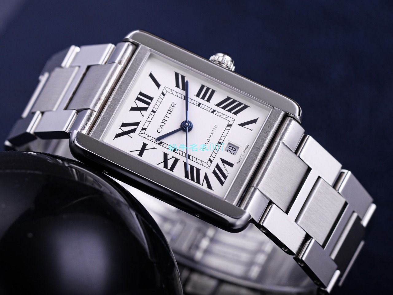 V9 Factory  Cartier  坦克系列 top 高精仿手表W5200028（超大号） wrist watch  / K315
