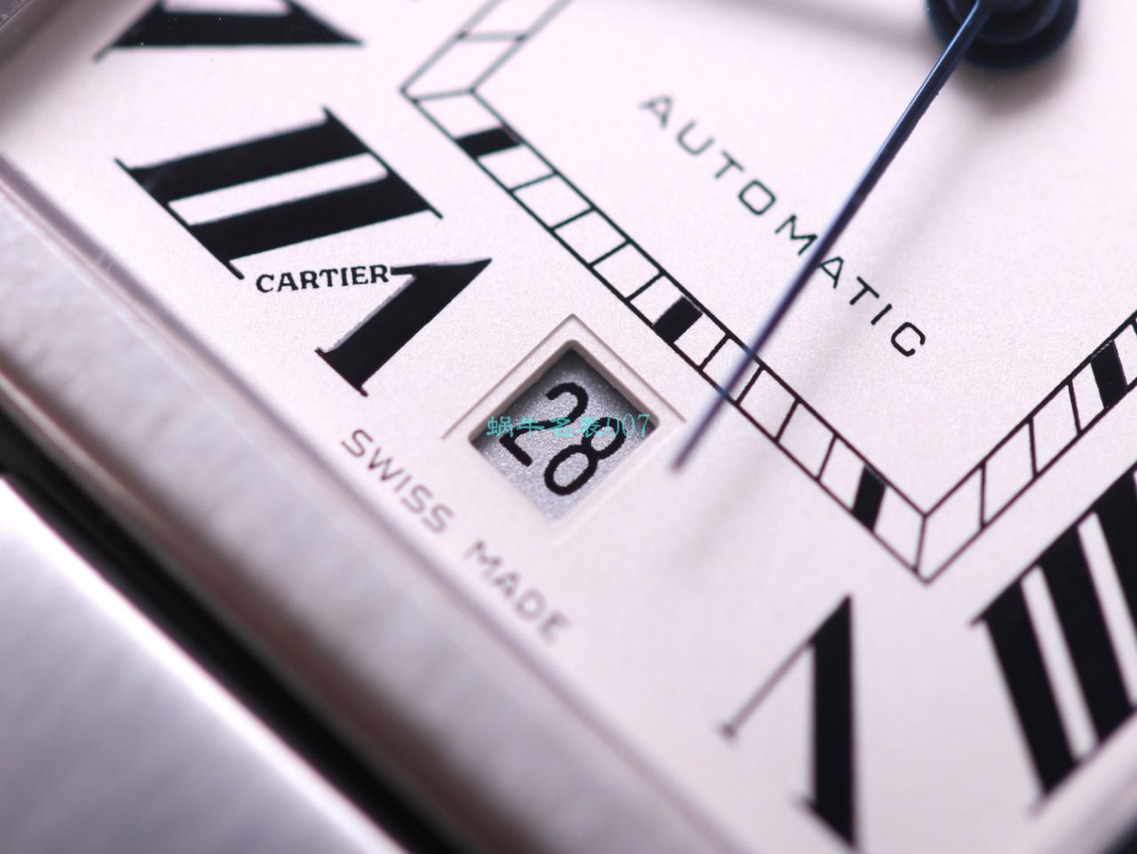 V9 Factory  Cartier  坦克系列 top 高精仿手表W5200028（超大号） wrist watch  / K315