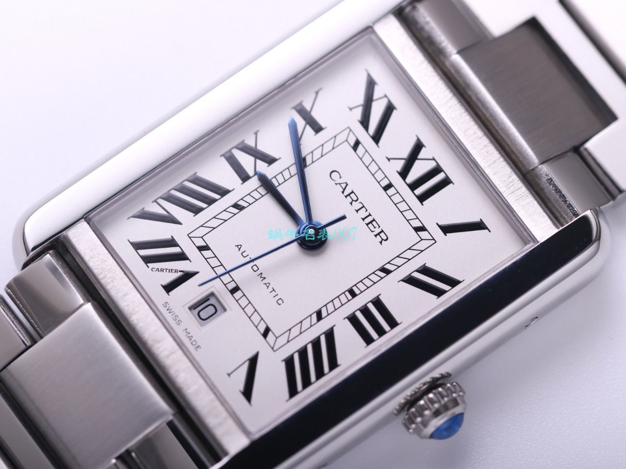 V9 Factory  Cartier  坦克系列 top 高精仿手表W5200028（超大号） wrist watch  / K315