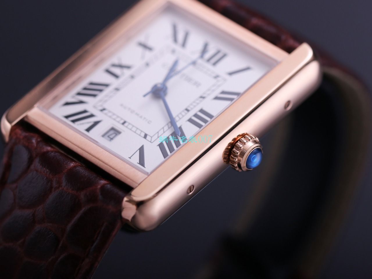 V9 Factory  Cartier  坦克系列 top 高精仿手表W5200028（超大号） wrist watch  / K315