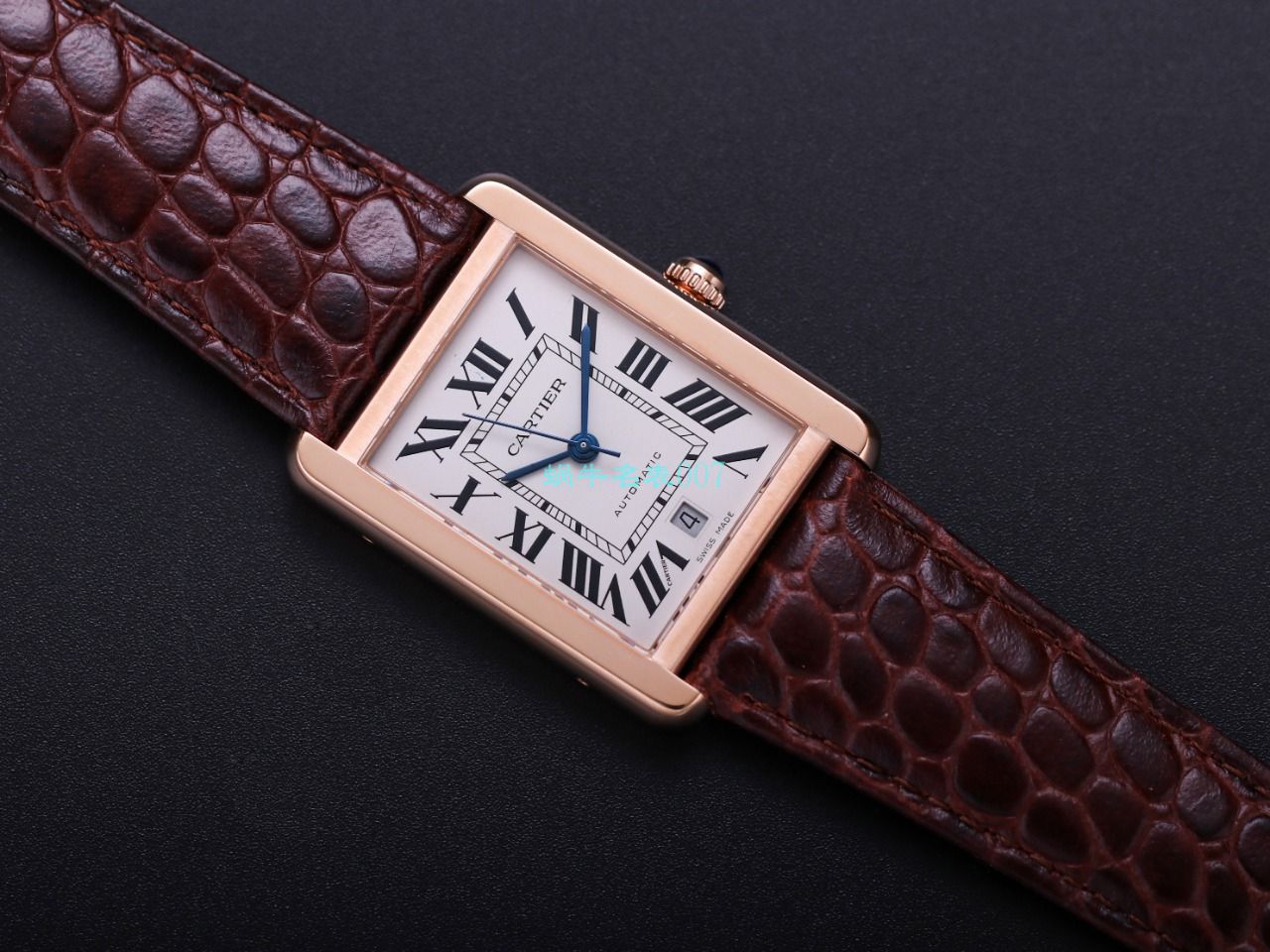 V9 Factory  Cartier  坦克系列 top 高精仿手表W5200028（超大号） wrist watch  / K315