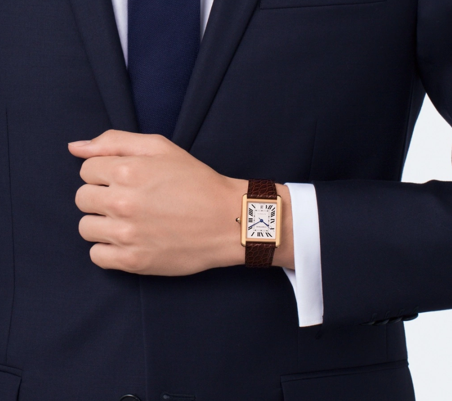 V9 Factory  Cartier  坦克系列 top 高精仿手表W5200028（超大号） wrist watch  / K315