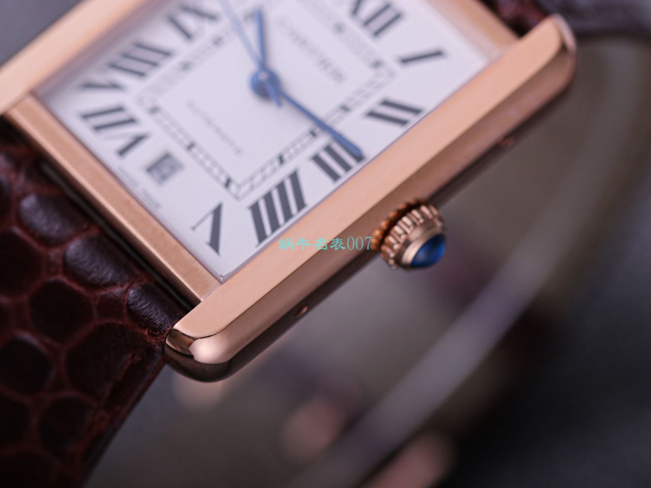 V9 Factory  Cartier  坦克系列 top 高精仿手表W5200028（超大号） wrist watch  / K315