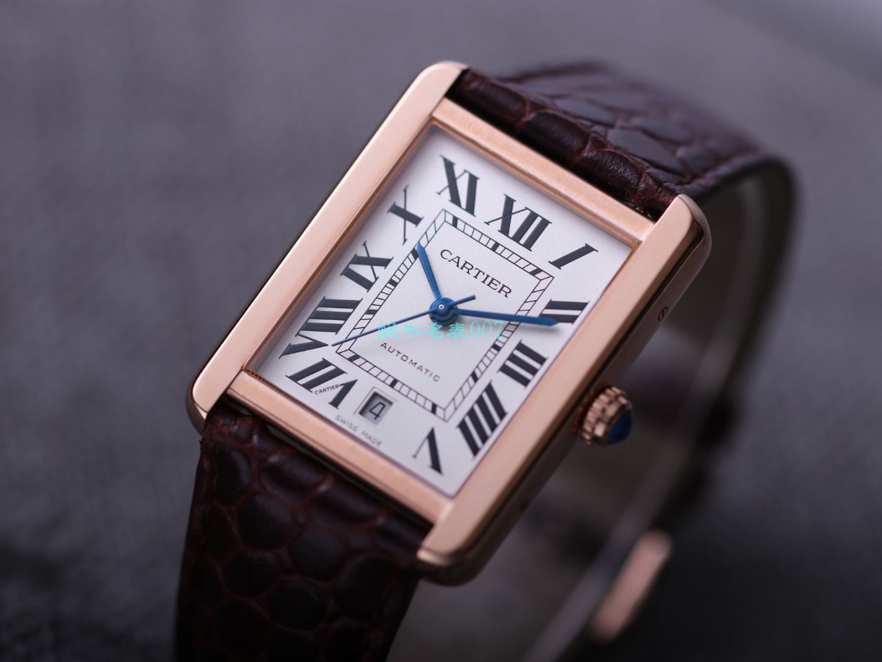 V9 Factory  Cartier  坦克系列 top 高精仿手表W5200028（超大号） wrist watch  / K315