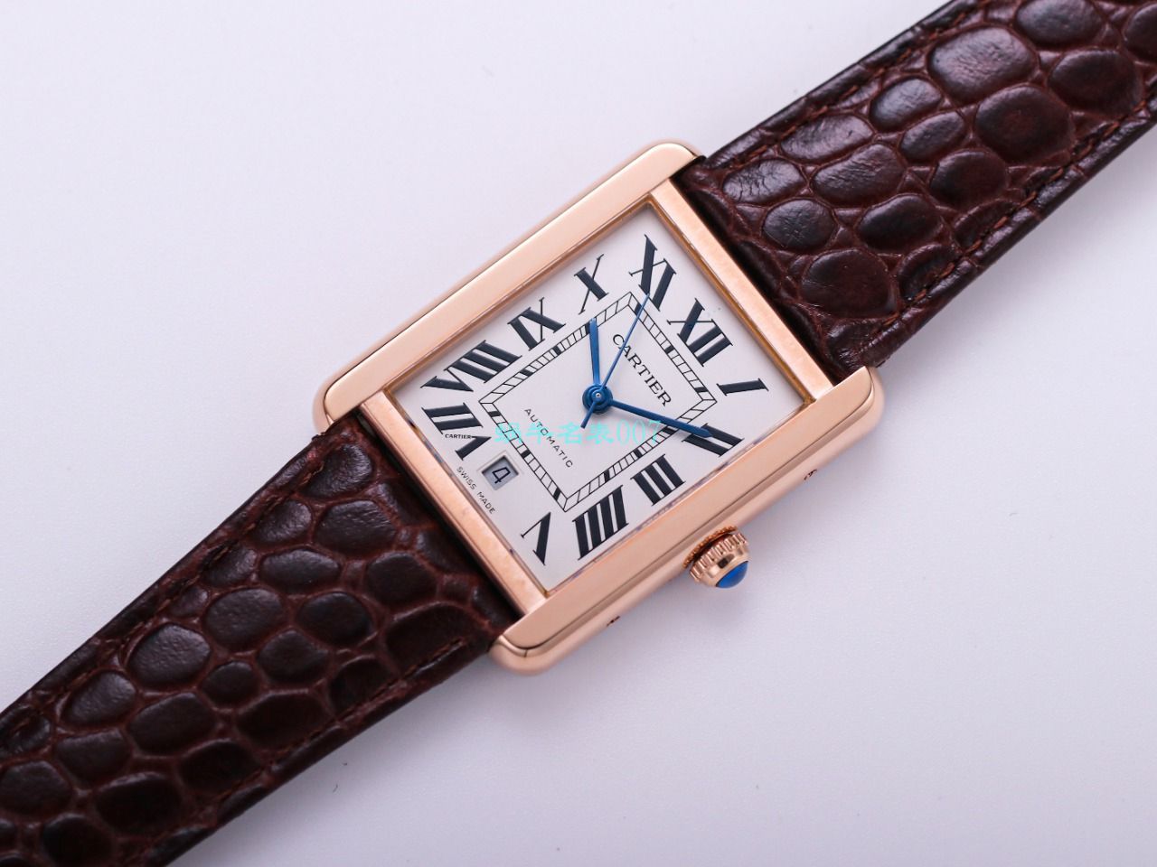 V9 Factory  Cartier  坦克系列 top 高精仿手表W5200028（超大号） wrist watch  / K315
