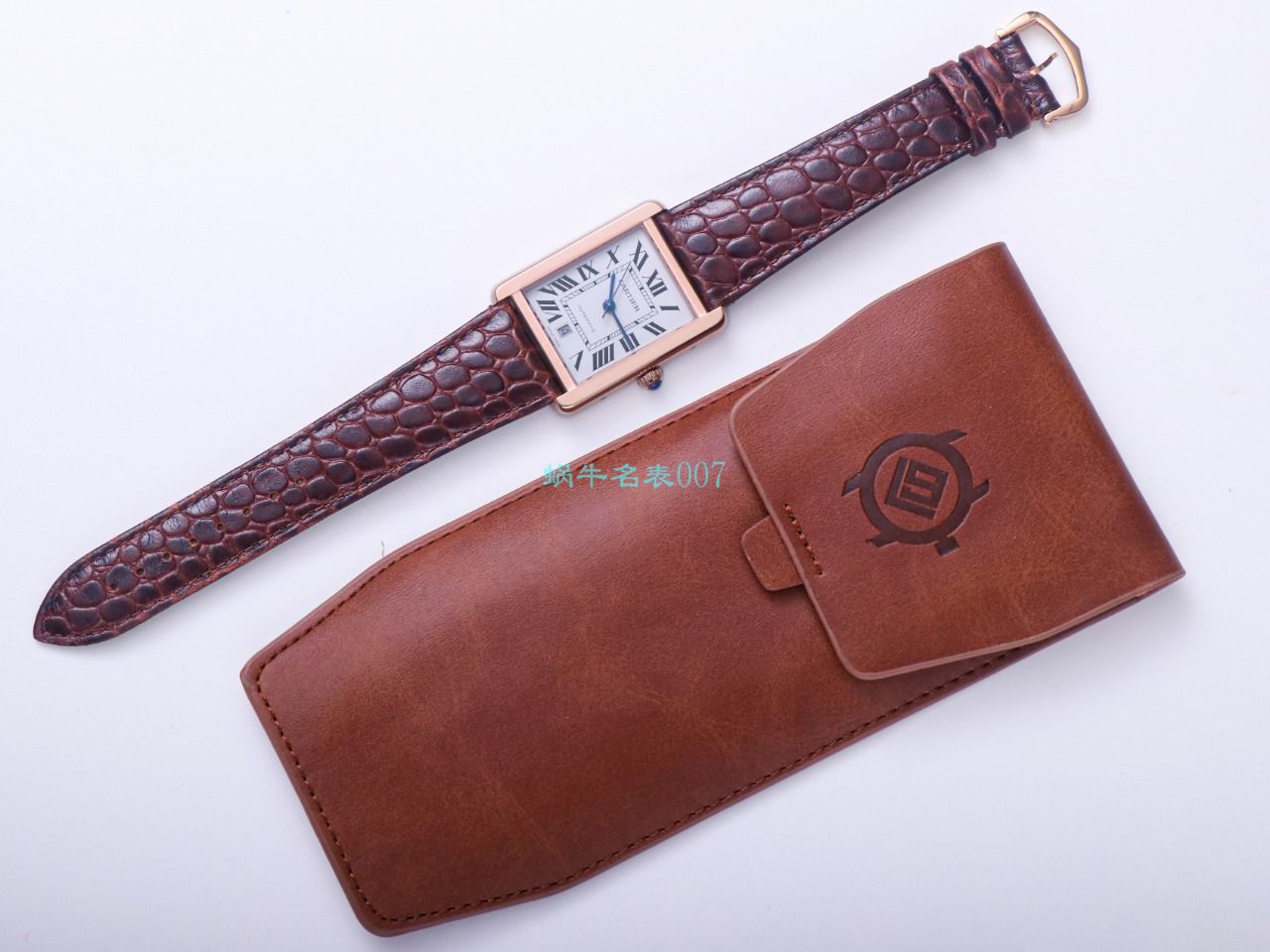 V9 Factory  Cartier  坦克系列 top 高精仿手表W5200028（超大号） wrist watch  / K315