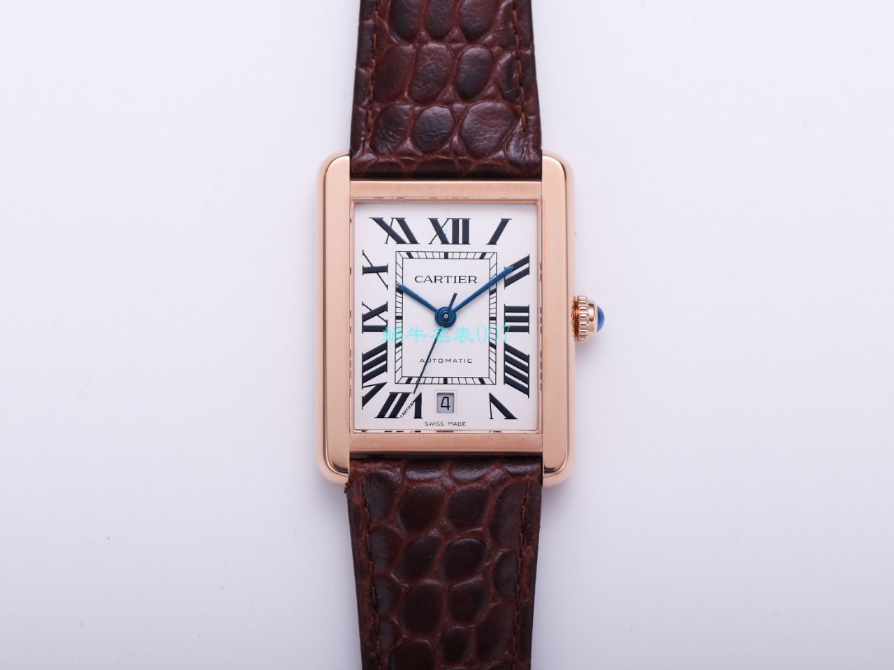 V9 Factory  Cartier  坦克系列 top 高精仿手表W5200028（超大号） wrist watch  / K315