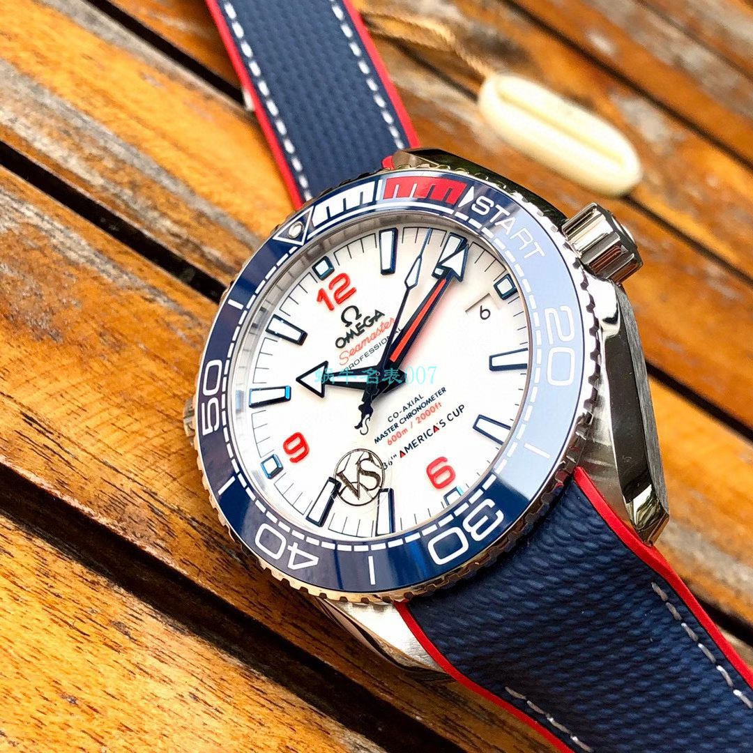 VS Factory 1比1高仿手表OMEGA Seamaster 系列海洋宇宙美洲杯限量版 wrist watch  / VS733