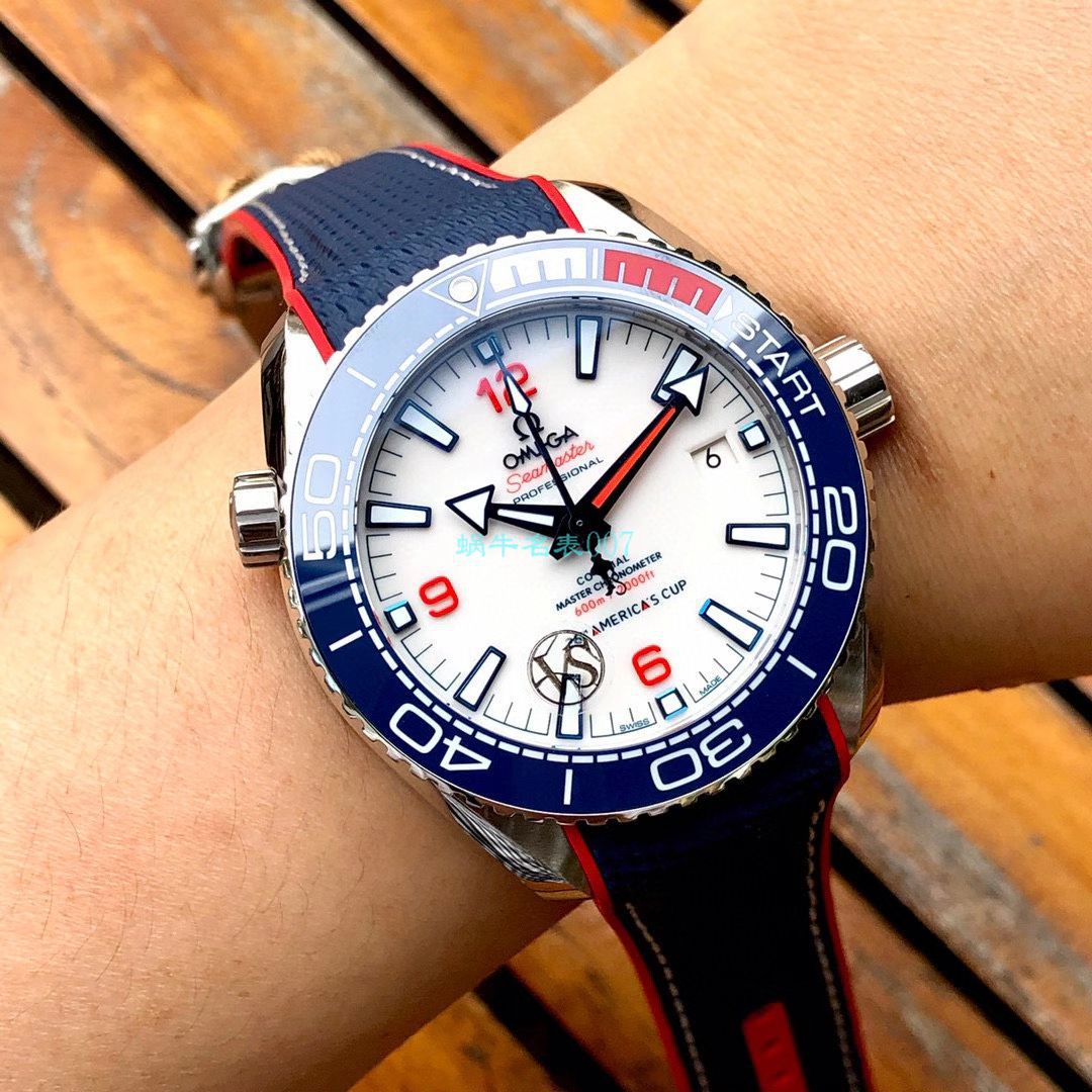 VS Factory 1比1高仿手表OMEGA Seamaster 系列海洋宇宙美洲杯限量版 wrist watch  / VS733