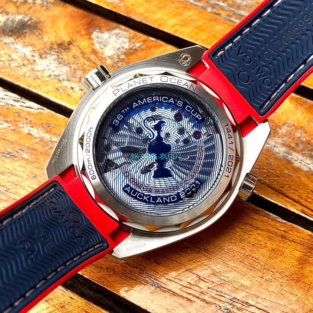 VS Factory 1比1高仿手表OMEGA Seamaster 系列海洋宇宙美洲杯限量版 wrist watch  / VS733