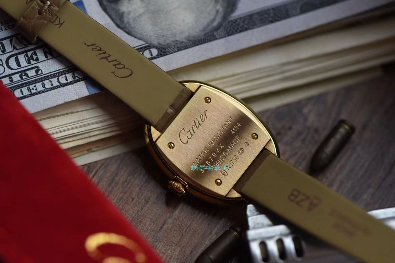  Cartier  浴缸系列复刻高仿WGBA0007（小号女士） wrist watch  / K316