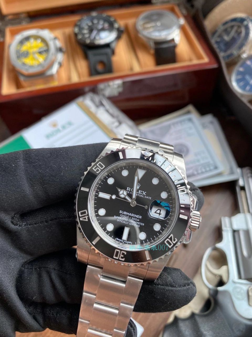 VS Factory 1比1复刻手表ROLEX Rolex  Submariner 3135 Movement  top 复刻高仿116610LN-97200手表 / R669