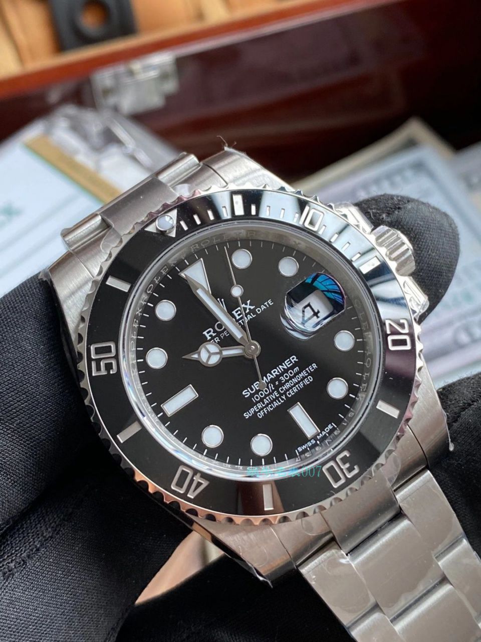 VS Factory 1比1复刻手表ROLEX Rolex  Submariner 3135 Movement  top 复刻高仿116610LN-97200手表 / R669