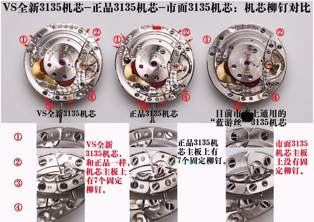VS Factory 1比1复刻手表ROLEX Rolex  Submariner 3135 Movement  top 复刻高仿116610LN-97200手表 / R669