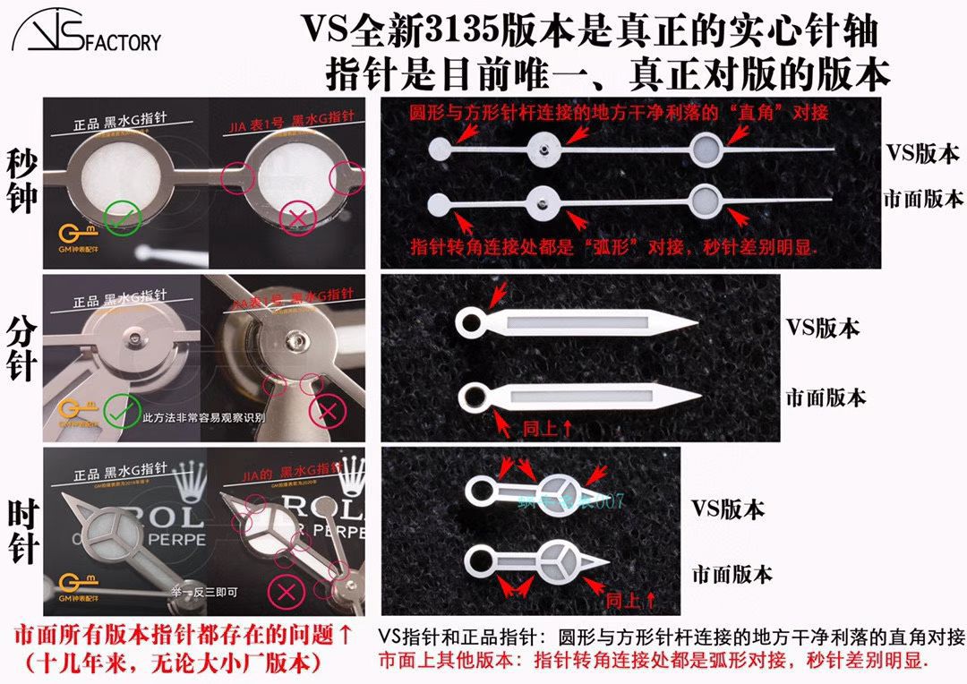 VS Factory 1比1复刻手表ROLEX Rolex  Submariner 3135 Movement  top 复刻高仿116610LN-97200手表 / R669