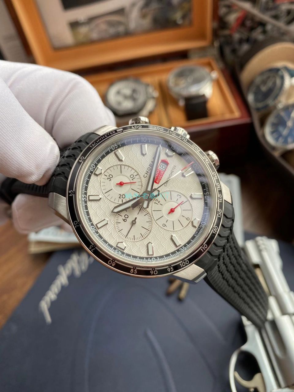 V7 Factory Chopard Chopard 经典赛车系列 top 复刻高仿手表168571-3001 wrist watch  / XB071