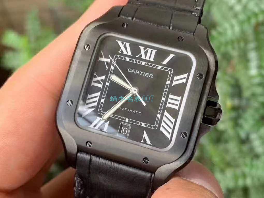 V6 Factory  Cartier   Santos  top 复刻高仿WSSA0039二代黑武士仿表 / K311