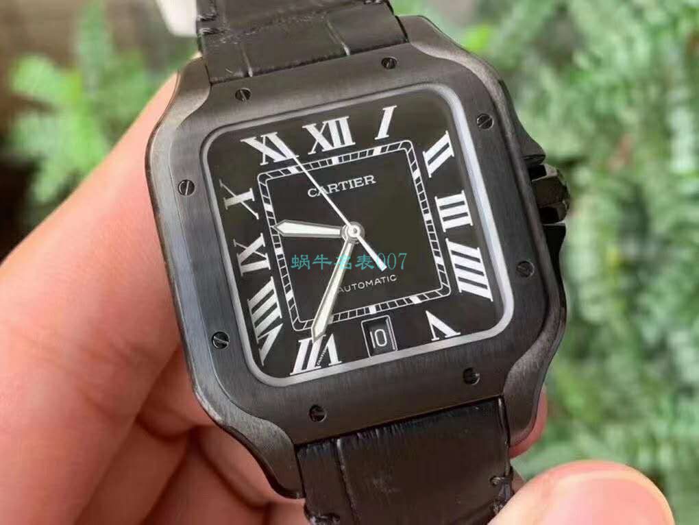 V6 Factory  Cartier   Santos  top 复刻高仿WSSA0039二代黑武士仿表 / K311