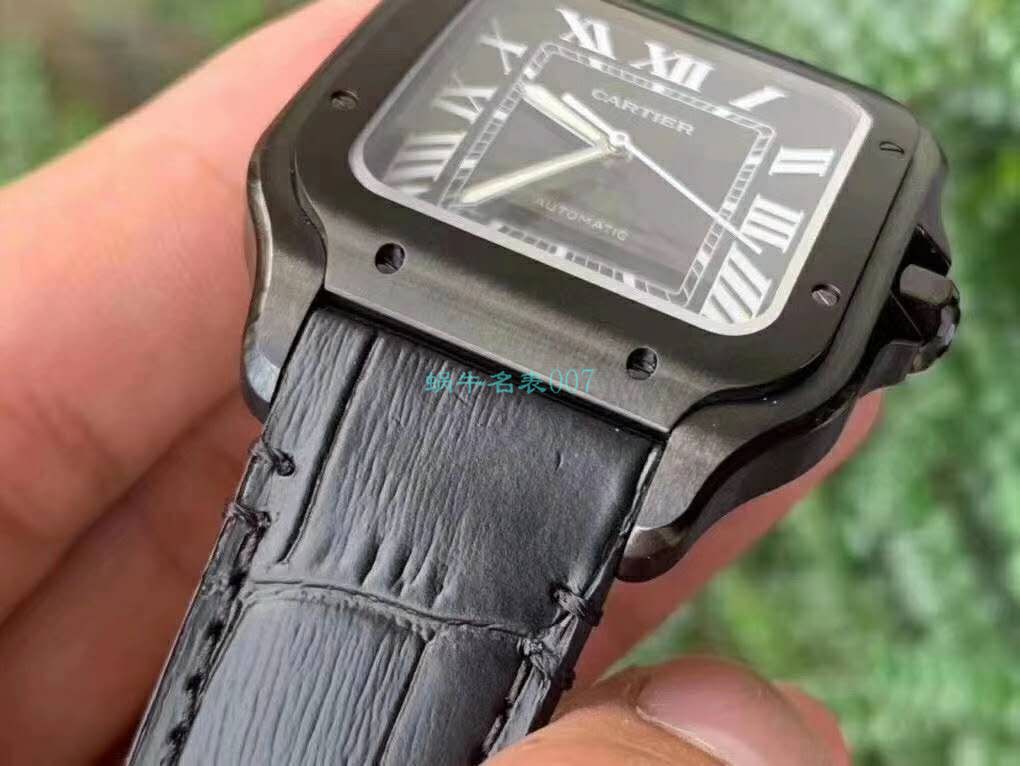 V6 Factory  Cartier   Santos  top 复刻高仿WSSA0039二代黑武士仿表 / K311