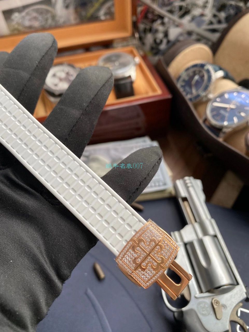 PPF Factory  PATEK PHILIPPE AQUANAUT top 高仿手表5069R-001女款 / BD337