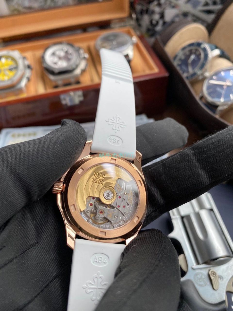 PPF Factory  PATEK PHILIPPE AQUANAUT top 高仿手表5069R-001女款 / BD337
